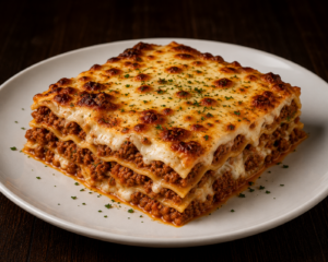 Lasaña Carne