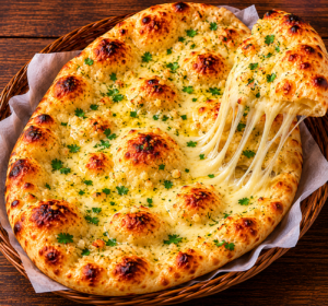 Cheese Garlic Naan
