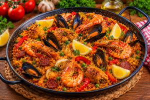 Paella mixta